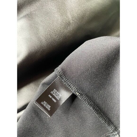 Torrid Womens Dress Faux Leather Black Plus 4 Sleeveless Fit & Flare Midi Length - Picture 8 of 9